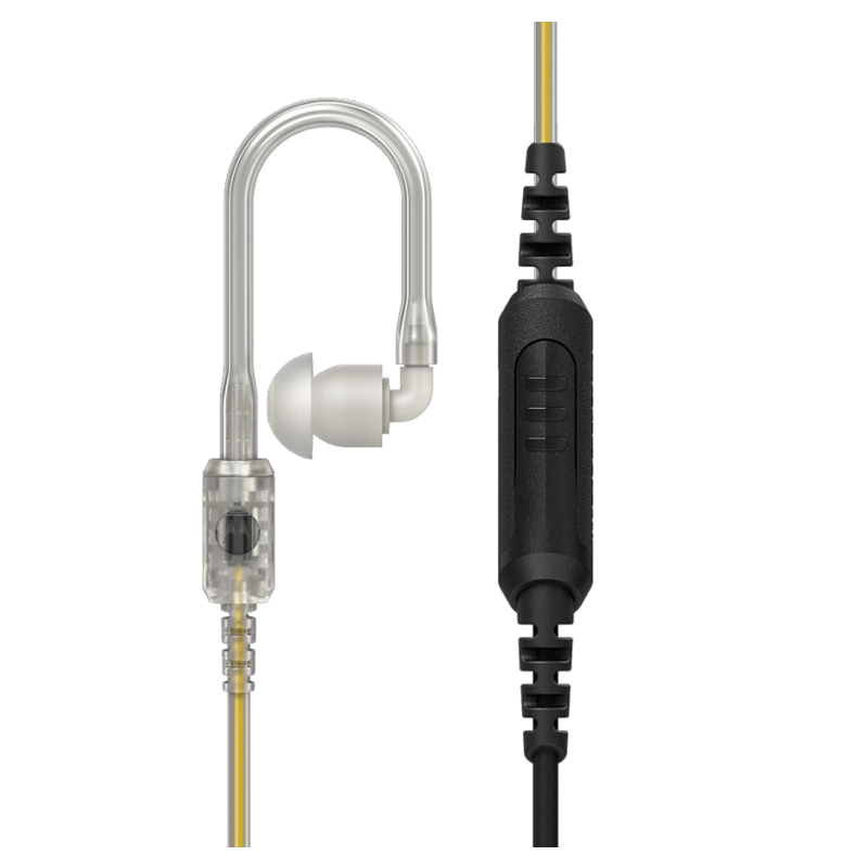 摩托罗拉对讲机配件 PMLN8341 单线透明导管耳机