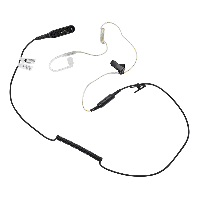 摩托罗拉对讲机配件 PMLN8341 单线透明导管耳机